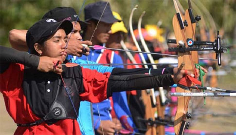 September 2017, Siak Tuan Rumah Kejurda Panahan