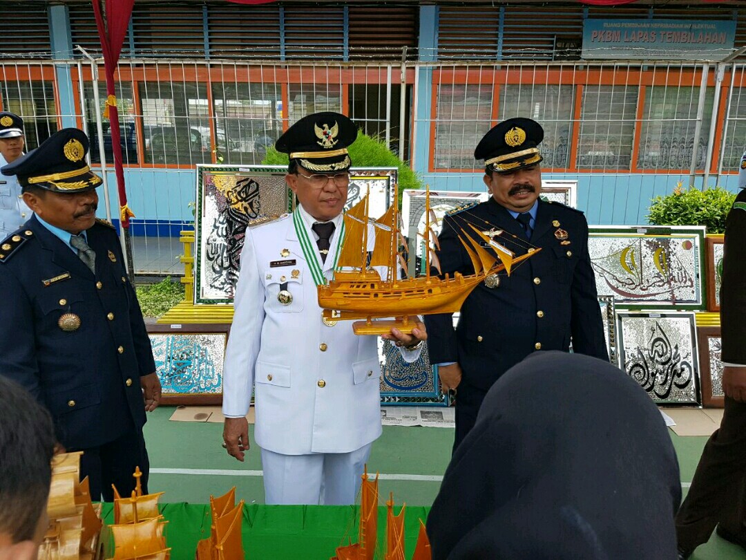 Bupati Minta Karya Napi Lapas Klas II A Tembilahan Dipamerkan di World Coconut Day