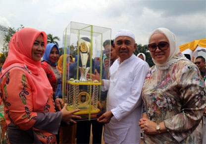 TP-PKK Inhil Kembali Raih Juara 1 Lomba Cipta Menu B2SA Tingkat Provinsi Riau