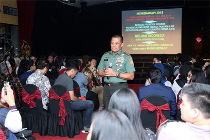 Panglima TNI: Mahasiswa Harus Menjadi Kader Public Relations Berwawasan Kebangsaan