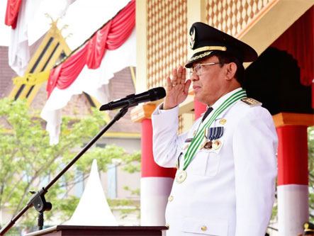 HUT RI Ke-72, Bupati Wardan: Mari Kerja Bersama Capai Pembangunan Berkualitas