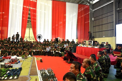 Panglima TNI: HUT Ke-72, TNI Kerahkan Seluruh Kekuatan Alutsista