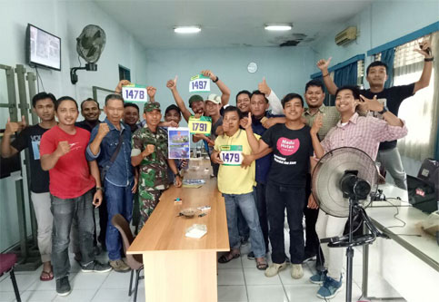 Pasi Ops Kodim 0301/Pekanbaru Ajak Wartawan Lomba Lari 5 K