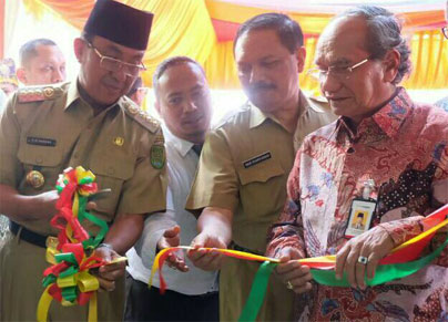 Bupati Inhil Resmikan Pemakaian Gedung Baru Bank Riau Kepri