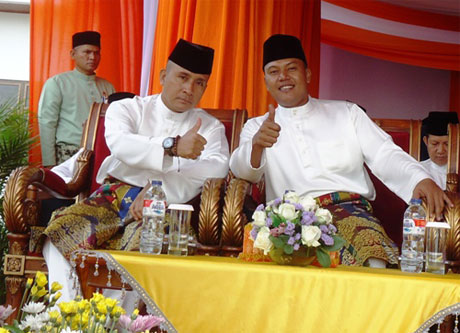 Dandim 0313/Kampar Hadiri HUT Kabupaten Rohul Ke 18 Tahun