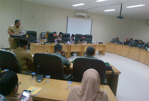 Pemda Kampar Sampaikan Ranperda APBD Perubahan Ke DPRD Kampar