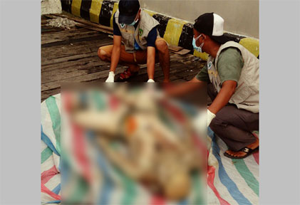 Nelayan Panipahan Temukan Mayat Mr X Mengapung di Perairan Sinaboi