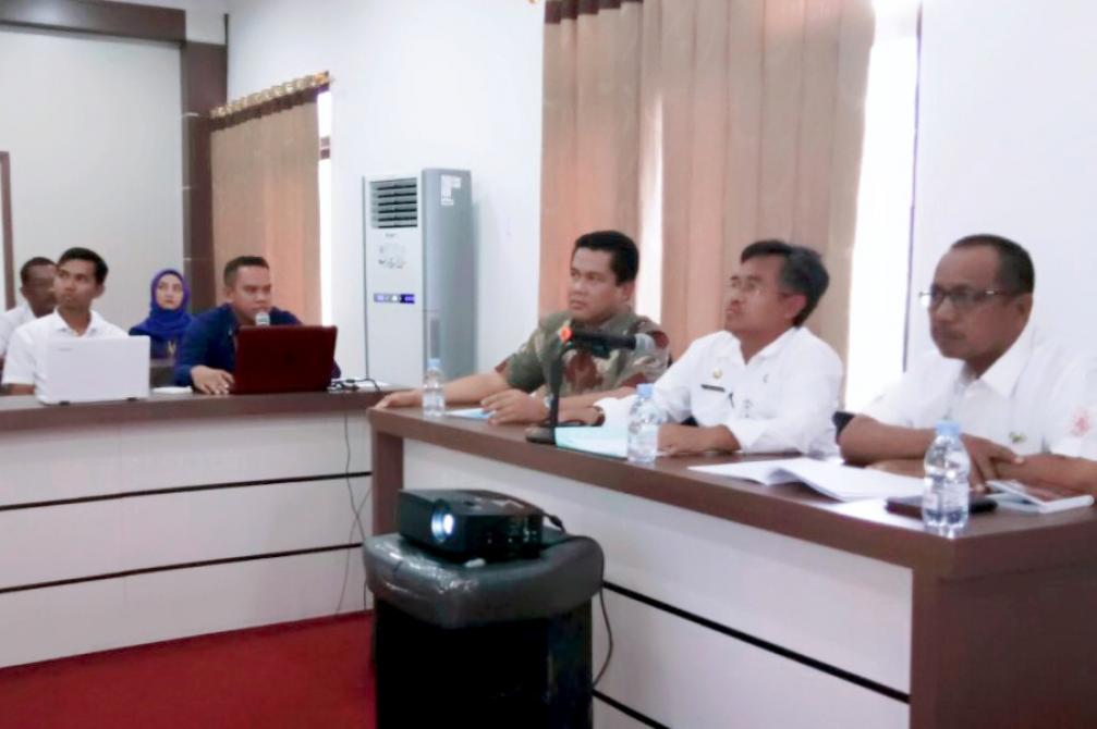 Didampingi TP4D, Diskominfops Inhil Studi Banding Ke Tabalong TV