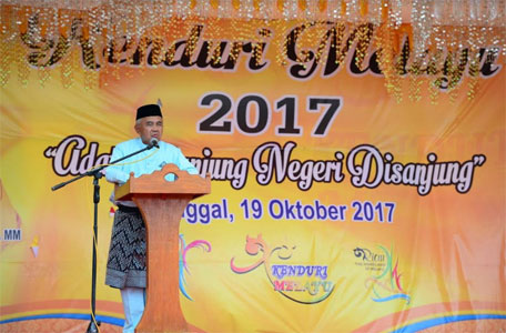 Gubri Hadiri Kenduri Melayu 2017 di Kabupaten Bengkalis