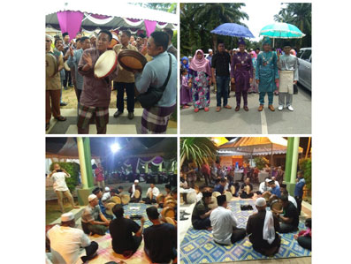 Kompang Desa Simpang Ayam Bengkalis Tampil di Malaysia