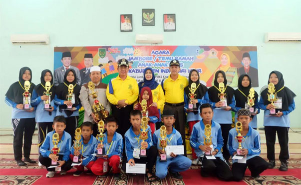 Bupati Wardan Tutup Jambore Temu Ramah Anak PMKS se Inhil