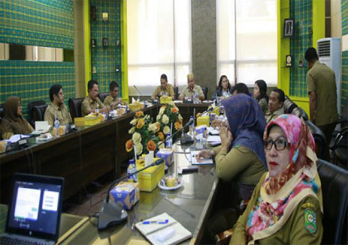 Asisten Admum Siak, Buka Rapat Forum Keikutsertaan Program BPJS