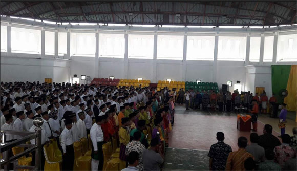 Serentak, KPUD Rohil Lantik 628 PPK dan PPS