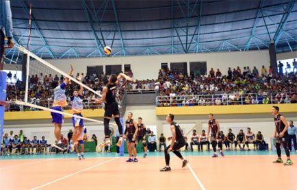 Tim Voli Kampar vs Siak Berebut Juara Pool dan Runner Up