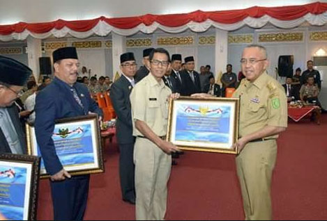 Kampar Terima Penghargaan WTP Dari Kemenkeu RI