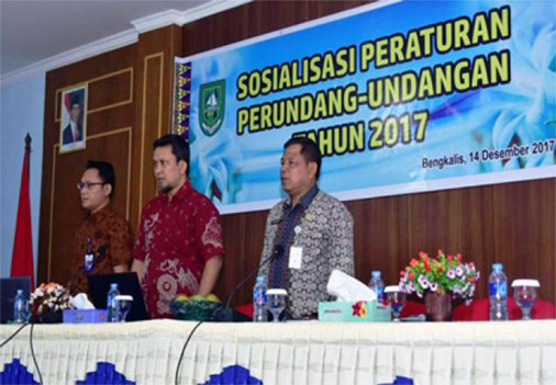 Inspektorat Bengkalis Sosialisasikan Peraturan Perundang-Undangan
