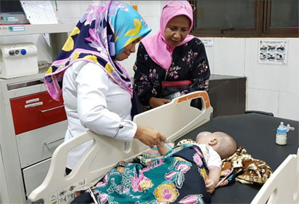 Berkat Instruksi Gubri, Ilham Langsung Dirawat di RSUD Arifin Achmad