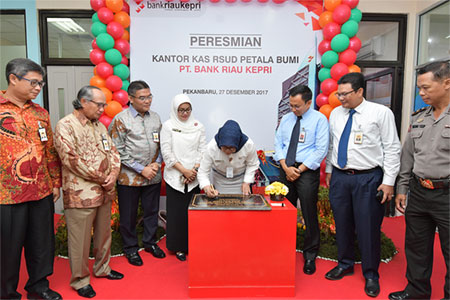 Kantor Kas Bank Riau Kepri Di Lingkungan RSUD Petala Bumi Resmi Beroperasi