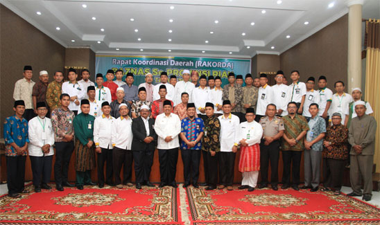 Buka Rakorda Baznas se Riau, Wakil Bupati Siak Paparkan Program Jitu Baznas
