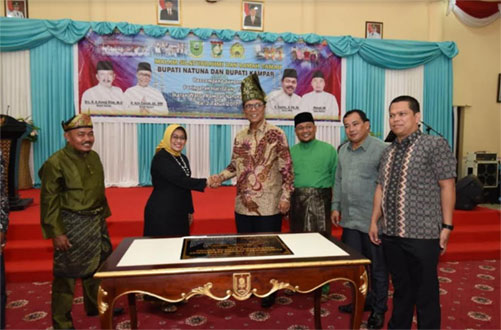 Silaturami Masyarakat Kampar Natuna Dihadiri Ratusan Tamu Undangan