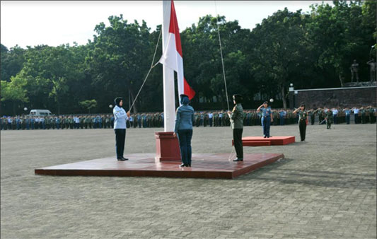 Mabes TNI Selenggarakan Upacara Hari Ibu ke-89