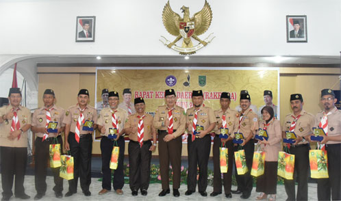 Bengkalis Tuan Rumah Rakerda Kwarda 04 Gerakan Pramuka Riau 2017