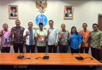 Diskominfo Inhil Kunjungi Kantor Dewan Pers di Jakarta