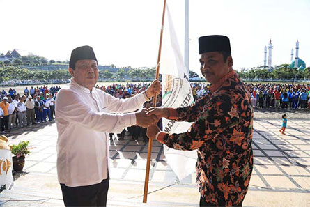 Plt Bupati Sukiman Berharap Qori dan Qoriah Rohul Ukir Prestasi di MTQ Riau Ke-36