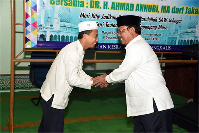 Jadikan  Nabi Muhammad SAW tauladan kehidupan