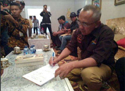 Coklit Pemilih, Gubernur Riau Orang Pertama yang Didata KPU Riau
