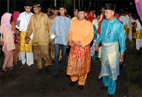 Plt Sekda Bengkalis Buka MTQ ke IV Desa Sukamaju Kecamatan Bantan