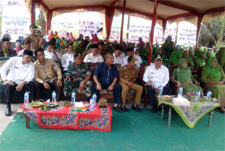 Danramil 03/Tempuling Dukung Deklarasi Anti Narkoba Dan Pekat
