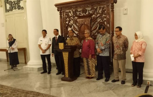 Anies Umumkan Berdirinya Komite Pencegahan Korupsi DKI