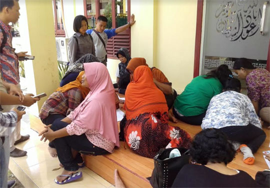 Polres Bengkalis Amankan Pasutri Tersangka Perdagangan Orang