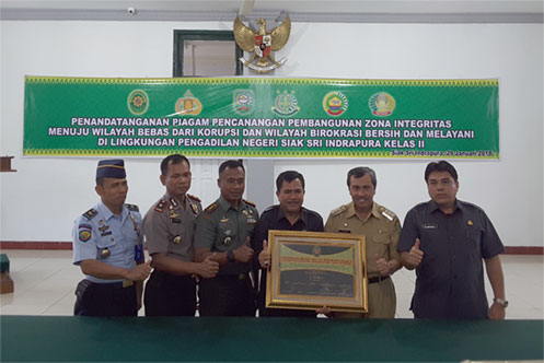 Pemkab Siak Dukung Zona Integritas Menuju Wilayah Bebas Korupsi