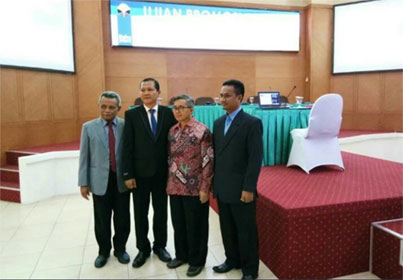 Promosi Doktor, Rektor UMTAS Apresiasi Mujiarto Temukan Model Pembelajaran E-MMAGT