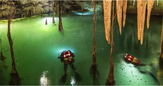 Ilmuwan Temukan Gua Bawah Laut Terbesar di Dunia