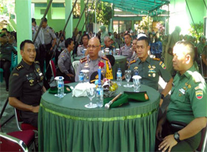 Kapolresta Hadiri Pisah Sambut Dandim 0301/Pekanbaru