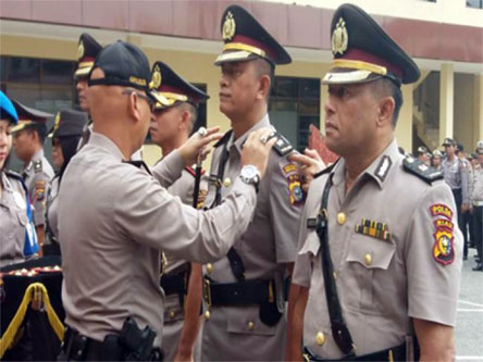 Kapolresta Pimpim Setijab 3 Pejabat Utama, Dua Kapolsek dan Seorang Kabag