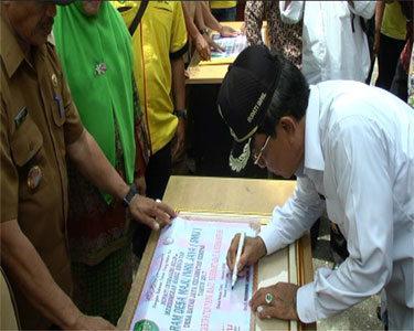 Bupati Wardan Resmikan Gebyar DMIJ Dan P3MD Kecamatan Kempas