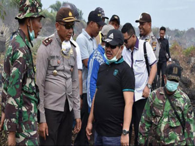 Bengkalis Darurat Karhutla, Bupati Segera Gelar Rakor Bersama Forkopimda dan Perusahaan
