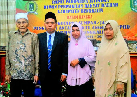 Pasca Dilantik, Syaukani akan Berbuat Maksimal Di Legislatif Bengkalis