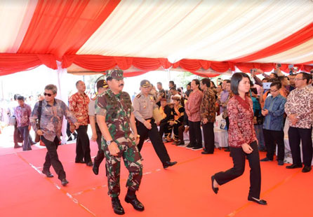 Panglima TNI Hadiri Puncak Peringatan HPN di Kota Padang