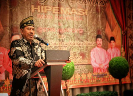 Wakil Bupati Siak Hadiri Pelantikan Hipermasi Jakarta