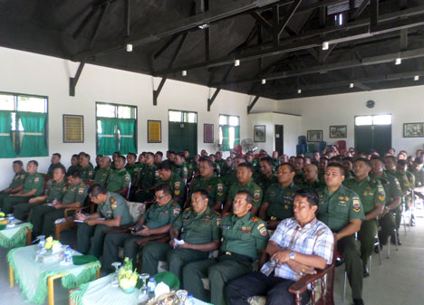 Kodim 0314/Inhil Sosialisasi Netralitas TNI di Pilkada 2018
