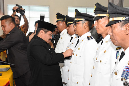 Bupati Bengkalis Lantik 9 Pejabat Tinggi Pratama dan 5 Camat