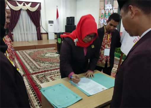 Afrida Amk, SKM M.Kes Nakhodai DPD PPNI Rohil Periode  2018-2023