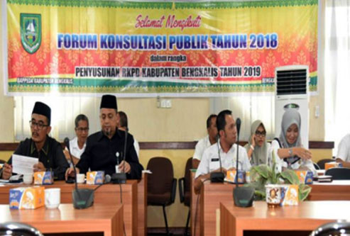 Bappeda Bengkalis Gelar Forum Konsultasi Publik RKPD 2019