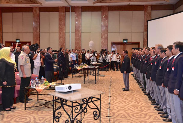 Pengukuhan dan Pelantikan Pengurus KONI Provinsi Riau Masa Bakti 2018-2022