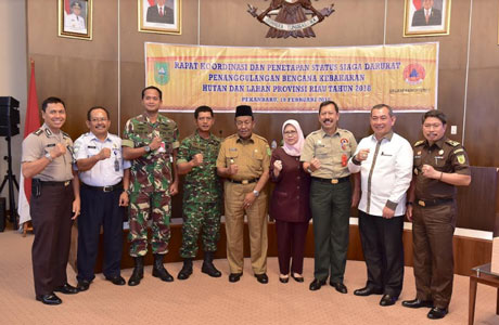 Plt Danrem 031/Wira Bima: Riau Berlakukan Status Siaga Darurat Karhutla